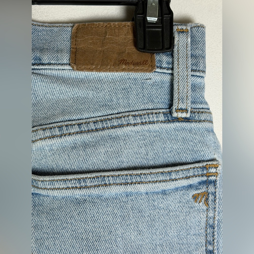 Madewell Women’s The Perfect Vintage Straight Jean High Rise Button Fly Size 25 - Picture 4 of 11